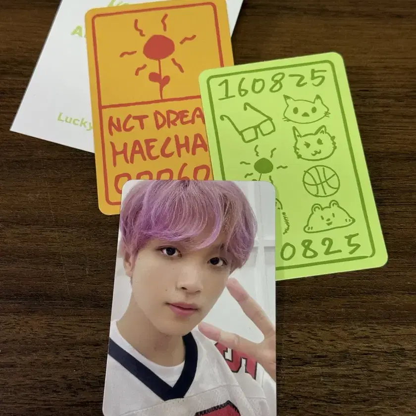NCT | 엔시티 Nct Dream 6th Anniversary Lucky Card Haechan on