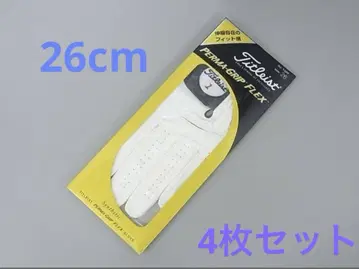 새상품 왼손용 그로브 타이틀리스트 4개 세트 26cm