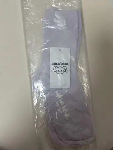nct wish shalom wing socks 퍼플