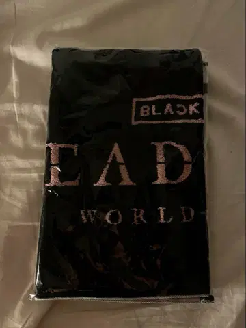 BLACKPINK DEADLINE 타월 블랙 핑크 데드스탁 새상품