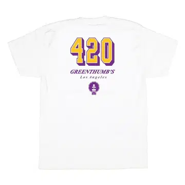 새상품 Lakers Tee (White) B-REAL