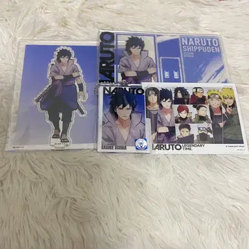 NARUTO 베이스 야드 아크릴 스탠드 키링 우치하 사스케