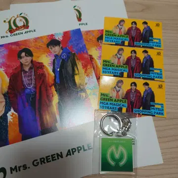 Mrs.GREENAPPLE 라라포트 가챠 아크릴 키링 미세스