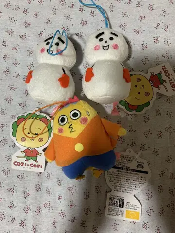 COJI-COJI 친구 마스코트 3개 세트