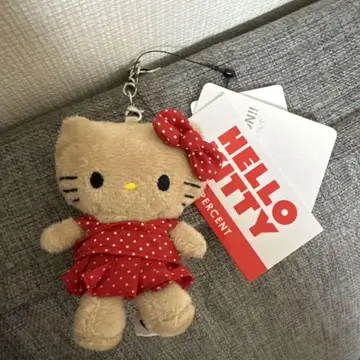 일광화상 키티 앤 에스티 로리즈팜 Me% 도트 빨간색 산리오