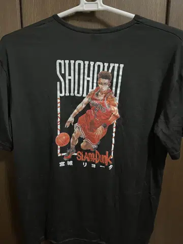 SHOHOKU Slam Dunk 티셔츠 블랙 & 화이트