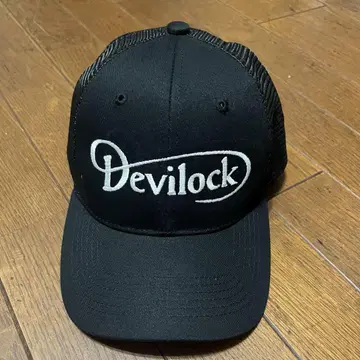 Devilock cap 데빌록 다임러 블랙 메쉬 캡