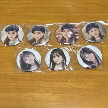 NiziU 리오 캔뱃지 캔 배지 메키하피 스테스테