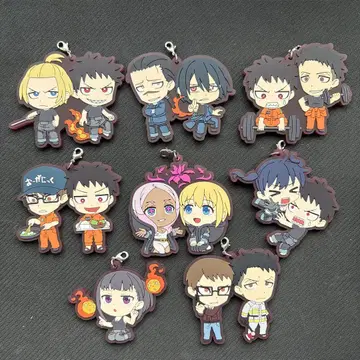 불꽃 소방대 러버 스트랩 DUO 컴플리트 세트