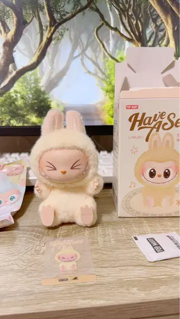 Labubu 라부부 Have a Seat 봉제 인형 키링 SISI