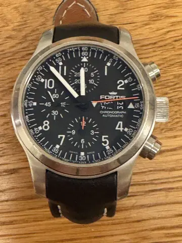 FORTIS B-42 오토매틱 크로노그래프 블랙 다이얼