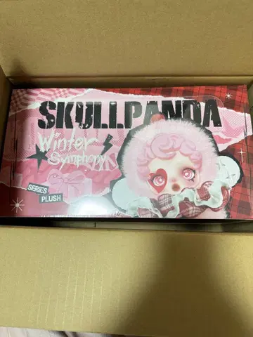 SKULLPANDA Winter Symphony 플러시 1 박스