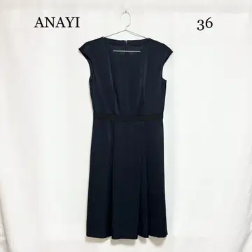 0146 ANAYI 아나이 무릎 기장 원피스 36 사이즈