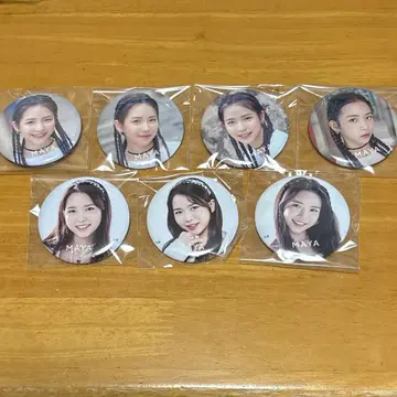 NiziU 마야 캔뱃지 캔 배지 메키하피 스테스테