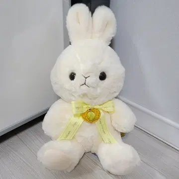 토끼 해피버스 컬러 래빗 11월 옐로우 토파즈 28cm 생일 토끼 인형