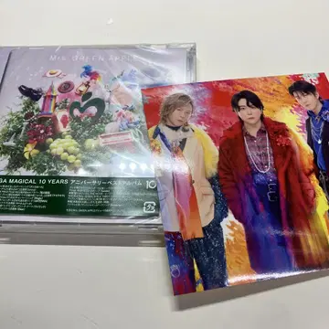 Mrs.GREEN APPLE 기념일 베스트 앨범 미개봉, 증정품 포함