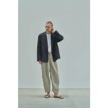 46 새상품급 25ss STILL BY HAND 세미 더블 자켓