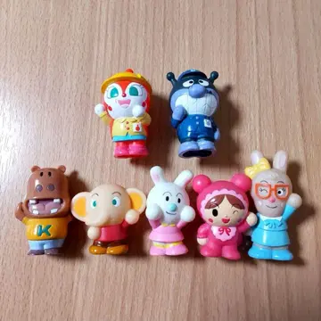 우사코짱, 카바오쿤, 미미 선생님 외 호빵맨 손가락 인형, 소프트 비닐