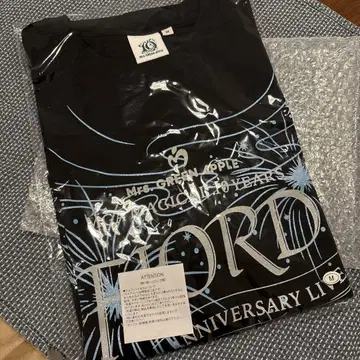Mrs. GREEN APPLE 피요르드 글리터 티셔츠 M