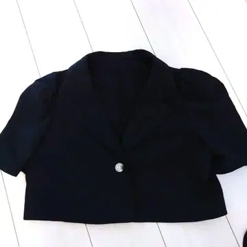 릴리안 캐럿 반팔 숏 자켓
