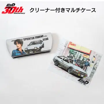 머리글자 D 클리너 포함 멀티 케이스 후지와라 토후점 AE86 화이트