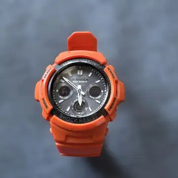 CASIO G-SHOCK AWG-M100MR 전파 솔라 시계