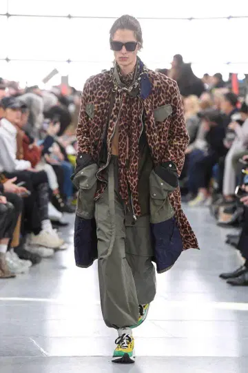 sacai 20AW 사카이 벨트 와이드 카고 팬츠