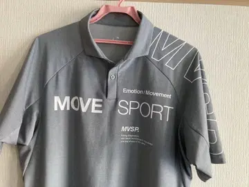 MVSP MOVE SPORT 그레이 피케 셔츠