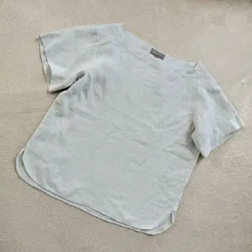새상품급 마가렛 호웰 린넨 샹 풀오버 린넨 100 민트 그린