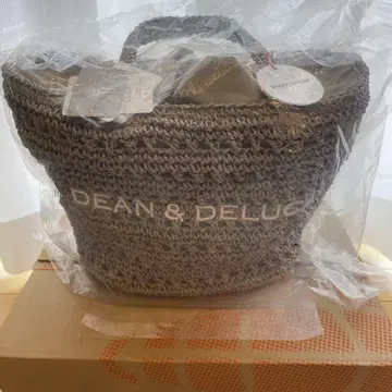 DEAN & DELUCA 크로셰 바스켓 S 그레이