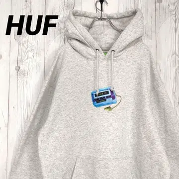 HUF 후드티 후디 프린트 스트릿 빅 실루엣