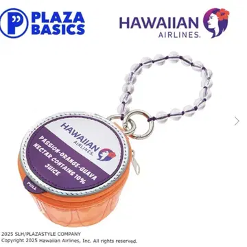PLAZA BASICS HAWAIIAN AIRLINES 참 파우치