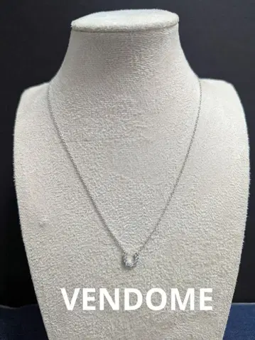 VENDOME 목걸이 호스 슈 다이아
