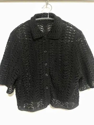 todayful 레이스 니트 셔츠 lace knit shirts