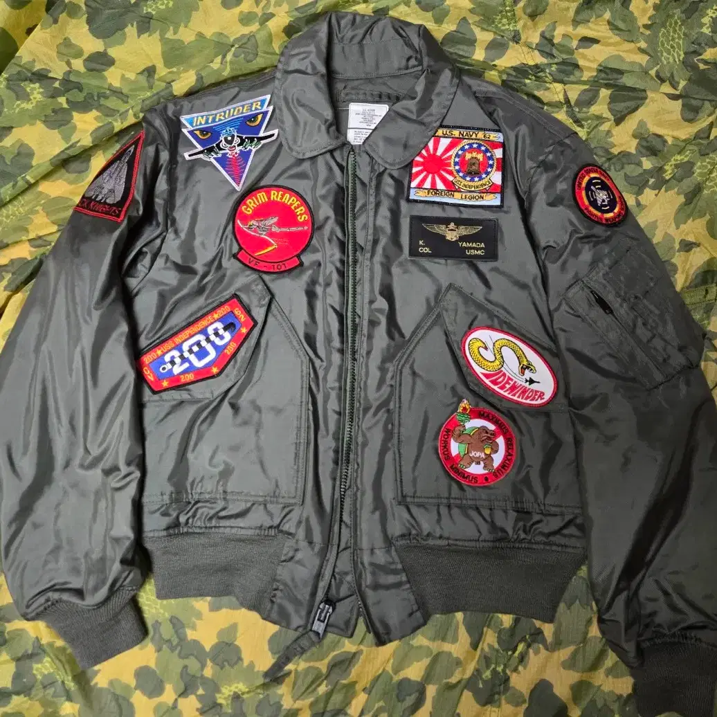 US Military Flight Jacket CWU-45/P US Military Patch CWU-36/P