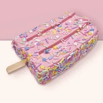 Mellojoy 스퀴즈 아이스 바 딸기와 캔디 DIY jojo