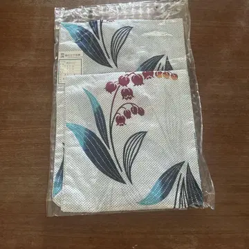 꽃무늬 도트 유카타 미사용품