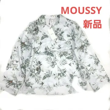 MOUSSY 오리엔탈 패턴 긴팔 셔츠