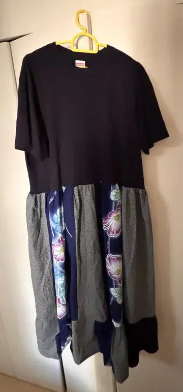 유카타 리메이크 티셔츠 원피스