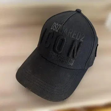 DSQUARED2 ICON 디스퀘어드 캡 블랙