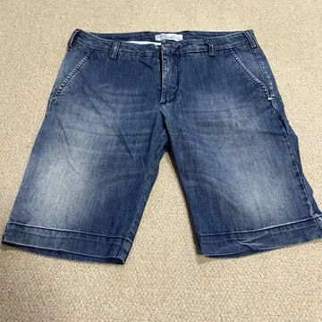 Coragal 다크 블루 청바지 숏 팬츠