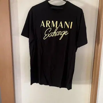 Armani Exchange 블랙 티셔츠 L