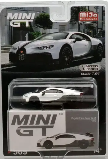 MINI GT Bugatti Chiron Super Sport 화이트