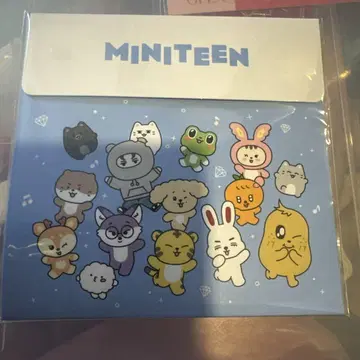 세부치 MINITEEN 스티커 세트