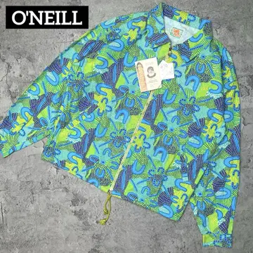 O'NEILL 오닐 올 패턴 지퍼 자켓 데드스탁 일본제
