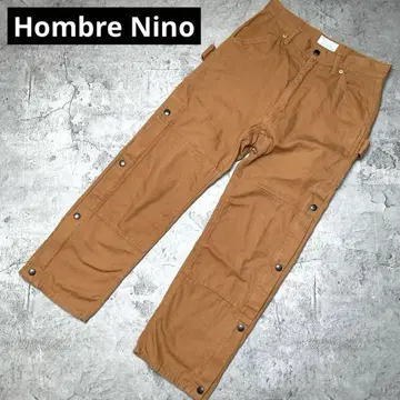 Hombre Nino 옴브레니뇨 더블니 페인터 팬츠