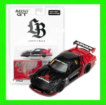 LBWK 한정판 MINI GT RX-7 ADVAN MINIGT