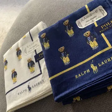 Ralph Lauren 베어 손수건 2장 세트