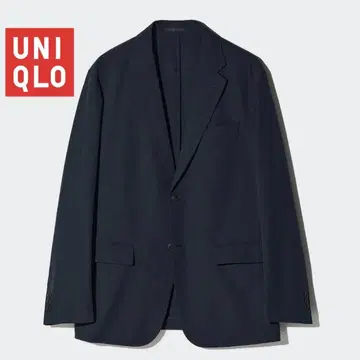 유니클로 감동 자켓 네이비 M