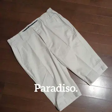 당일 발송] 미사용품. Paradiso 스트레치 화이트 골프 팬츠